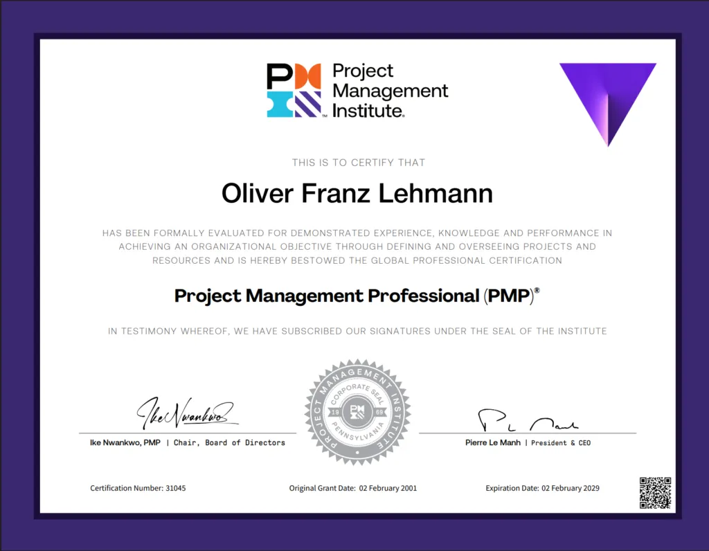 buy pmp certificate